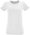 02758 Lds Reg. Fit SOL'S Ladies Regent Fit T-Shirt White colour image